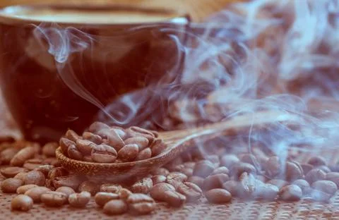 Coffee beans Stockfoto's