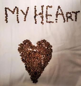 Coffee beans.  Stock Photos