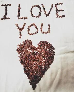 Coffee beans.  Stock Photos