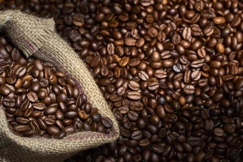 Coffee beans Foto stock