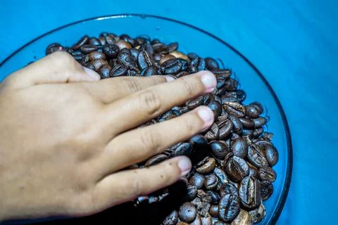 Coffee beans Stock Photos