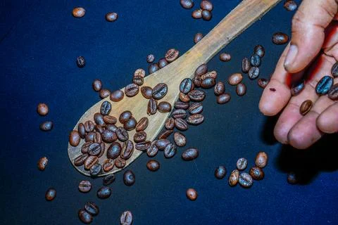 Coffee beans Stock Photos