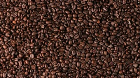 Coffee beans rotate Video stock 22009996