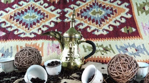 Coffee Beans Slow Motion 動画素材 97158240