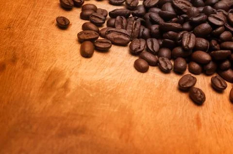 Coffee beans studio shot. Foto stock