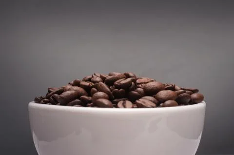 Coffee beans studio shot. Stock Photos