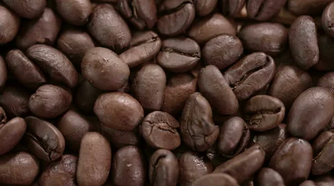 Coffee Beans on the Table 스톡 동영상 62395472