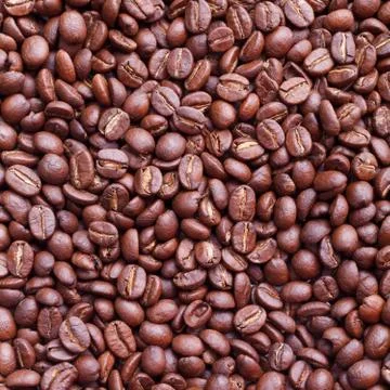 Coffee beans texture background Stock Photos