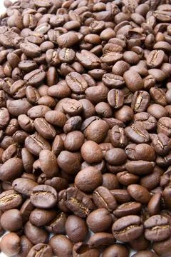 Coffee beans texture Close up of group coffee beans Copyright: xZoonar.com... Stock-Fotos