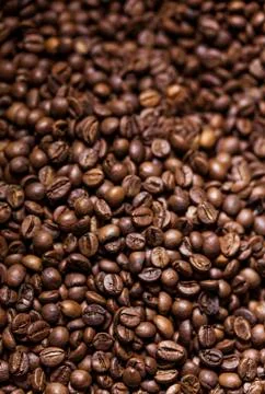 Coffee beans texture Stock Photos
