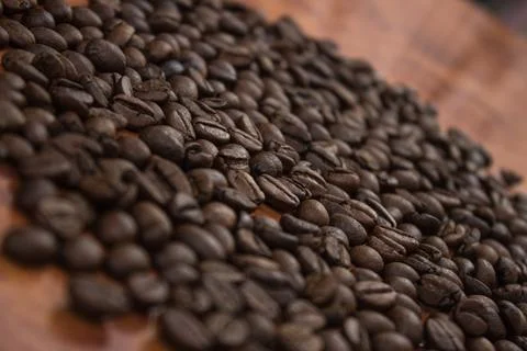 Coffee beans texture Stock Photos