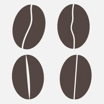 Coffee Beans Vector Illustration. Stock Illustration