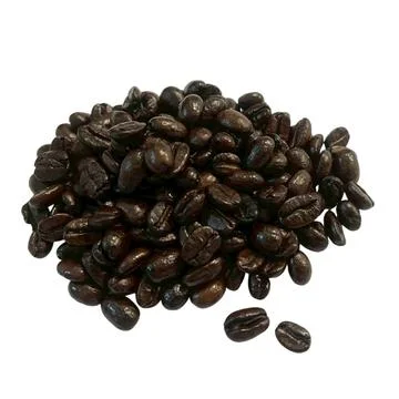 Coffee beans on white background-1 Fotos Stock