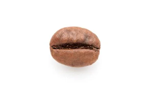 Coffee beans on white background. fragrant coffee beans Stock Photos