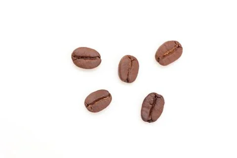 Coffee beans on white background Фото