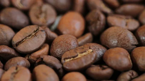 Coffee been close up. Stock Footage 157863258