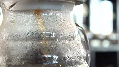 Coffee Being Brewed Stock Footage 223542963