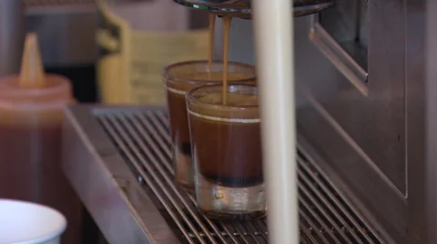 Coffee being made at a cafe Stock Footage 53301304
