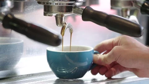 Coffee being poured Video stock 245468016