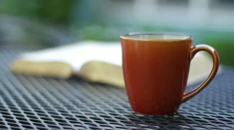 Coffee &amp; Bible Stock-Footage 12288611