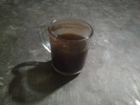 Coffee black Stock Photos
