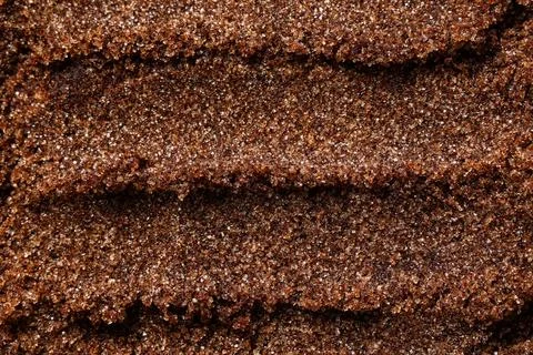 Coffee body scrub as background, closeup Stock Photos