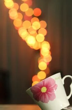 Coffee bokeh Stock Photos
