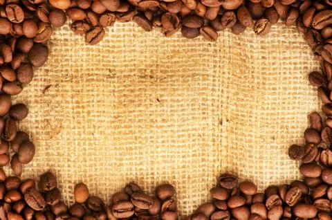 Coffee Border Stock Photos