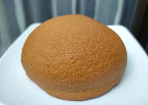 Coffee bread on the plate Stock Photos