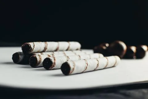 Coffee break black Stock Photos