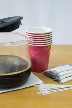 Coffee break closeup Stock-Fotos
