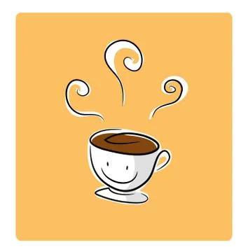 Coffee Break Icon Stock Illustration