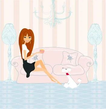 Coffee break Illustrazione stock