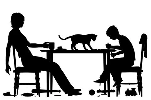 Coffee break Stock Illustration