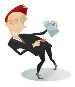 Coffee break Stock Illustration