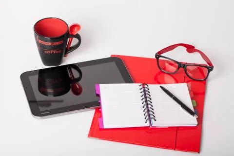 Coffee break at the office Stock Photos