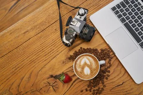 Coffee break in the office Stock Photos