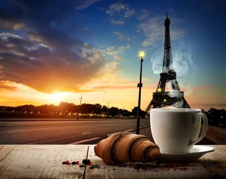 Coffee break in Paris Stock-Fotos