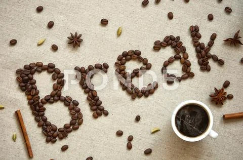 Coffee break poster Stock Photos
