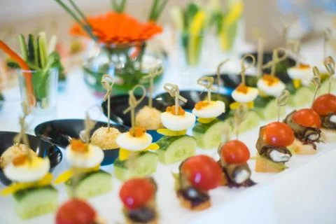 Coffee break prepare for serve guests attending seminar during break time in Stock Photos