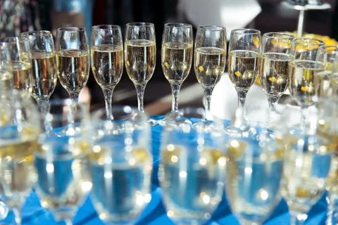 Coffee break prepare for serve guests attending seminar during break time in Stock Photos