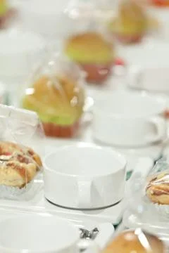 Coffee break set Stock Photos