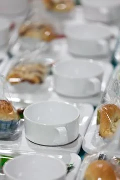 Coffee break set Stock Photos