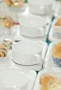 Coffee break set Stock Photos