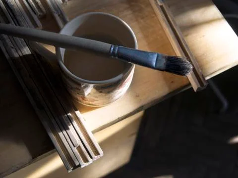 Coffee break in work 写真素材