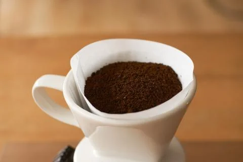 Coffee brewer Foto stock