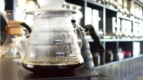 Coffee Brewing Stock Footage 223230487