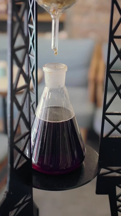 Coffee brewing process at a local cafe Stock Footage 336830675