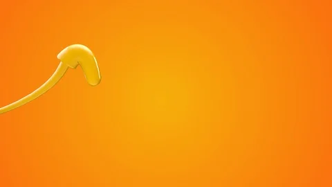 Coffee bubble script write on typography background 3D Render Stock Footage 113607181