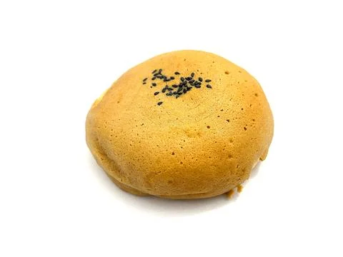 Coffee bun with a soft inside and a crispy crust Stock Photos